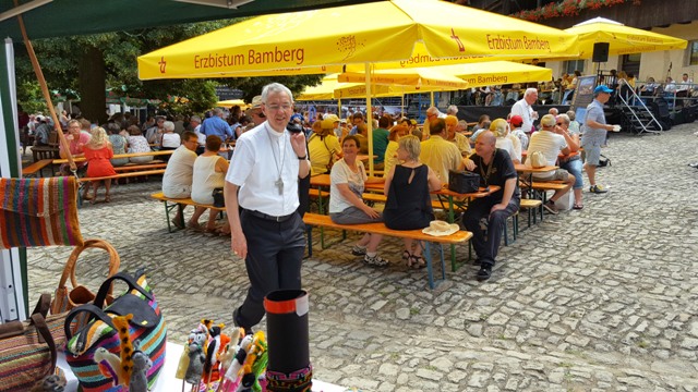 Weggemeinschaft auf dem Heinrichsfest