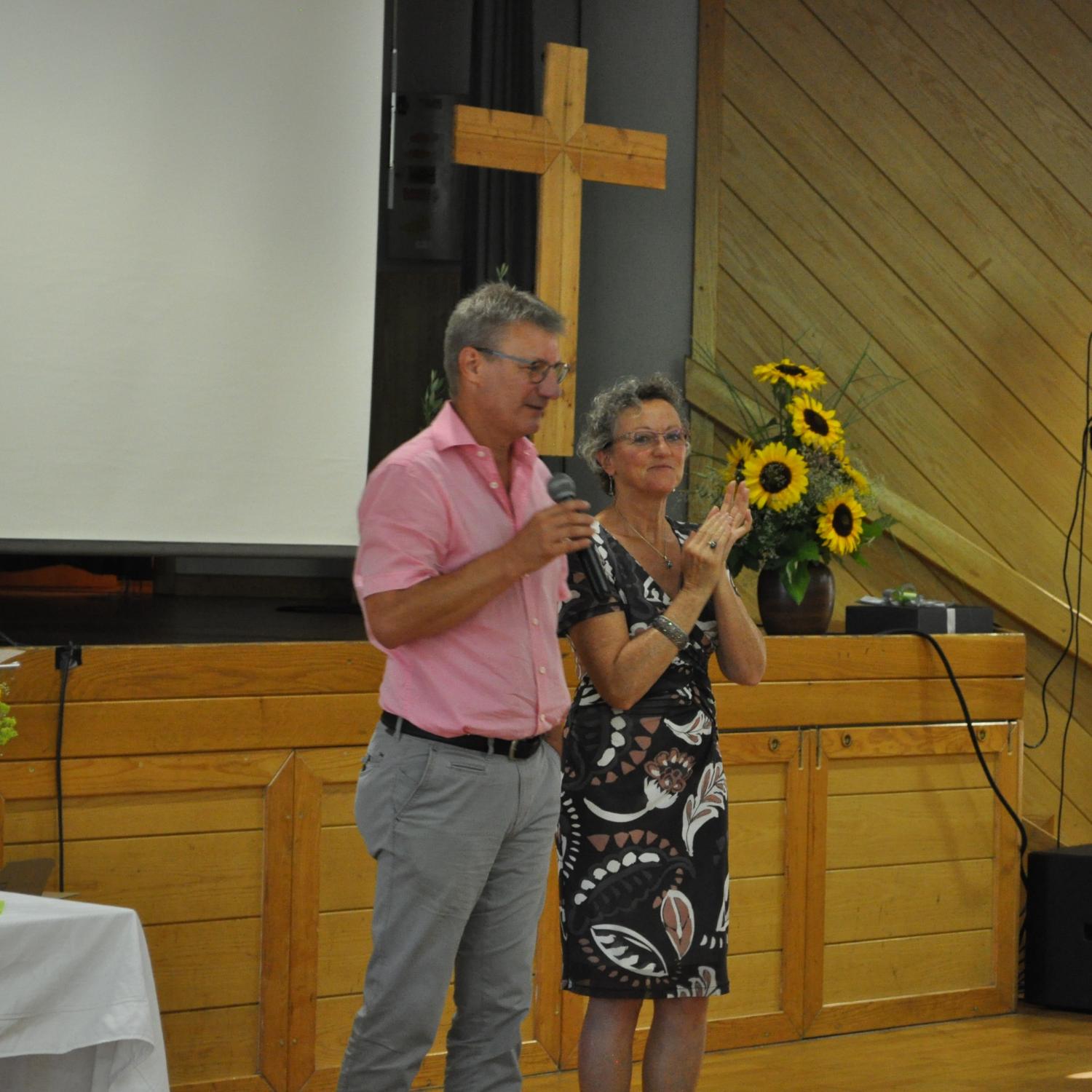 Barbara und Oswin Lösel bei der großen Jubiläumsfeier der Charismatischen Erneuerung am 02. Juli 2022